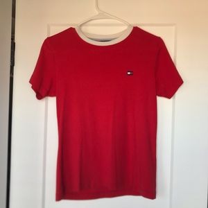 Red, Vintage, Tommy Hilfiger tee